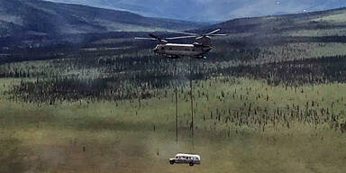 'Into The Wild': Militär holt Bus aus der Wildnis Alaskas