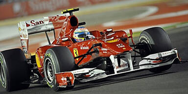 Alonso eroberte Pole in Singapur vor Vettel