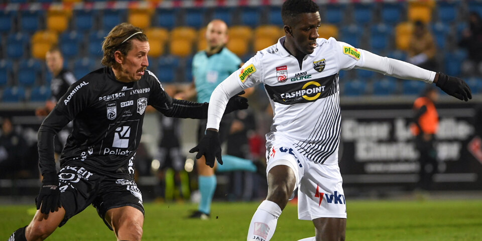 2:0 - WAC feiert wichtigen Auswärtssieg in Altach