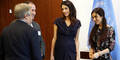 George Clooneys Frau zeigt ihre Baby-Kugel