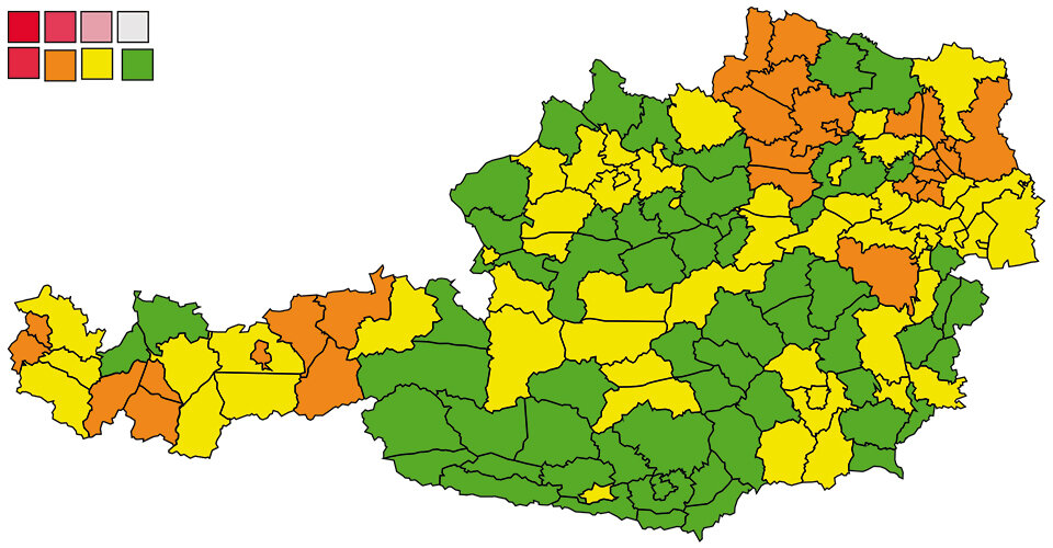 Ampel-Schock für 100 Ski-Gebiete