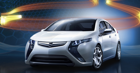 Österreich-Premiere des Opel Ampera