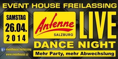 DIE Antenne Salzburg LIVE: DANCE NIGHT - LIVEÜBERTRAGUNG