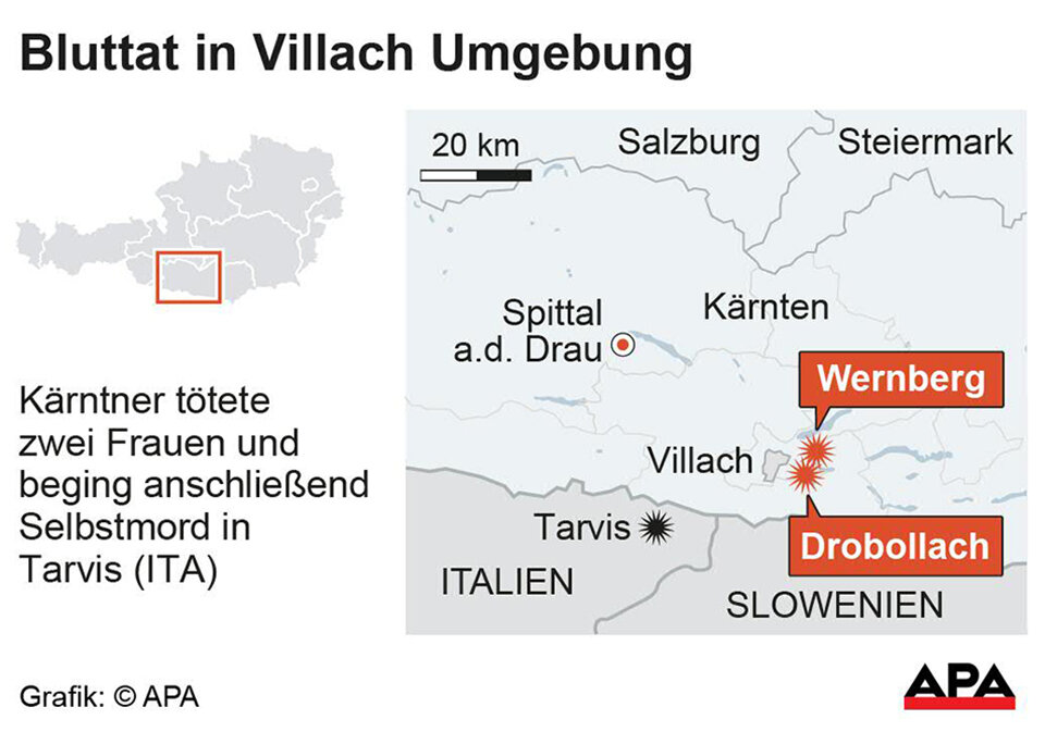 Zwei Frauen in Kärnten hingerichtet