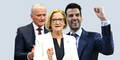 Vorläufiges Endergebnis: VP stürzt auf 39,9% ab, FPÖ klar vor SPÖ