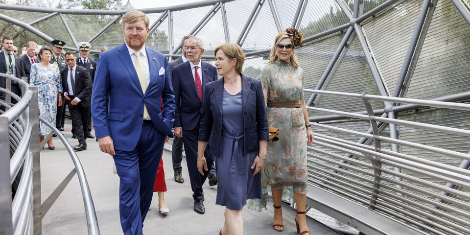 Niederländisches Königspaar beendete Staatsbesuch in Graz