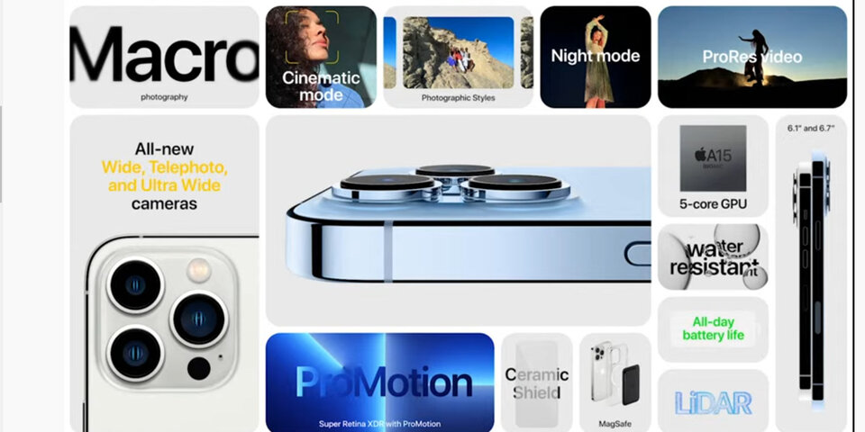 Apple zeigte iPhone 13, Apple Watch 7 & zwei neue iPads
