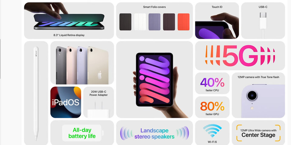 Apple greift mit iPad mini 6 und iPad 9 an