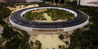 Fotos zeigen Apples "UFO"-Hauptquartier