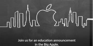 Apple lädt zu "Bildungs-Ankündigung"