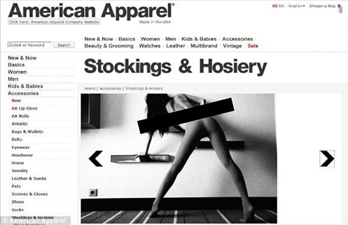 American Apparel-Werbungen wieder verbannt