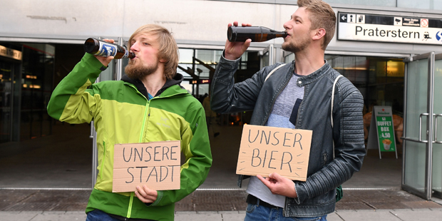 Praterstern saufen