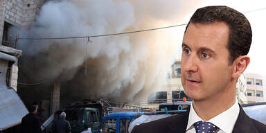 Assad bombardiert Zivilisten auf Friedhof