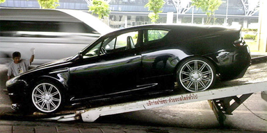 Tuner bauten alten Opel zu Aston Martin um