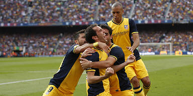 Atletico sensationell Meister