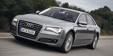 Auch für den V6 gibt es auf Wunsch Voll-LED-Scheinwerfer; Bilder: Audi AG