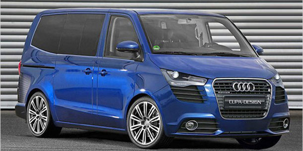 Luxus-Bulli und Polizei R8 von Cupa-Design