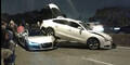 Video: Audi R8 schießt einen A5 ab