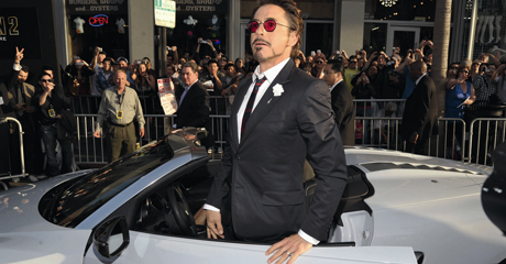 Iron Man 2 setzt auf den Audi R8 Spyder