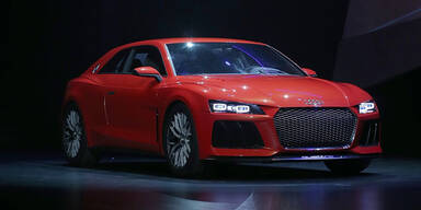 Audi zeigt Sport quattro mit Laser-Licht