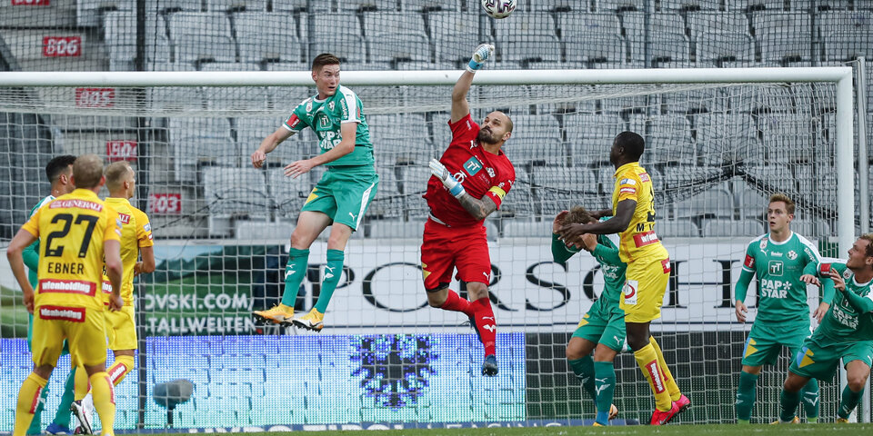 2:0 - Austria gelingt wichtiger Auswärtssieg in Tirol