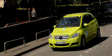 Daimler baut ab 2014 Brennstoffzellenautos