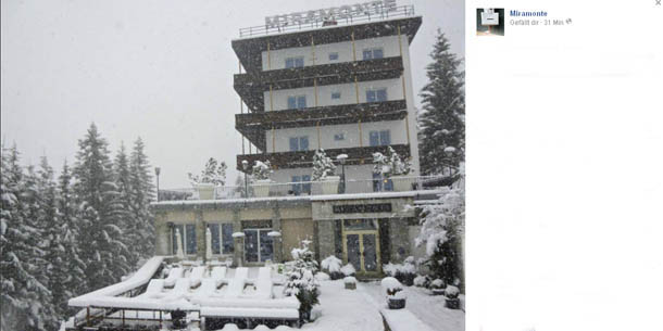 Schneemassen fordern einen Toten
