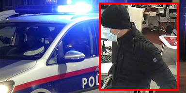 Bankraub in Ottakring: Bewaffneter Mann auf der Flucht