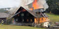 Bauernhaus bei Brand schwer beschädigt