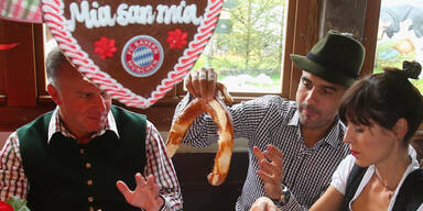 Der FC Bayern beim Oktoberfest