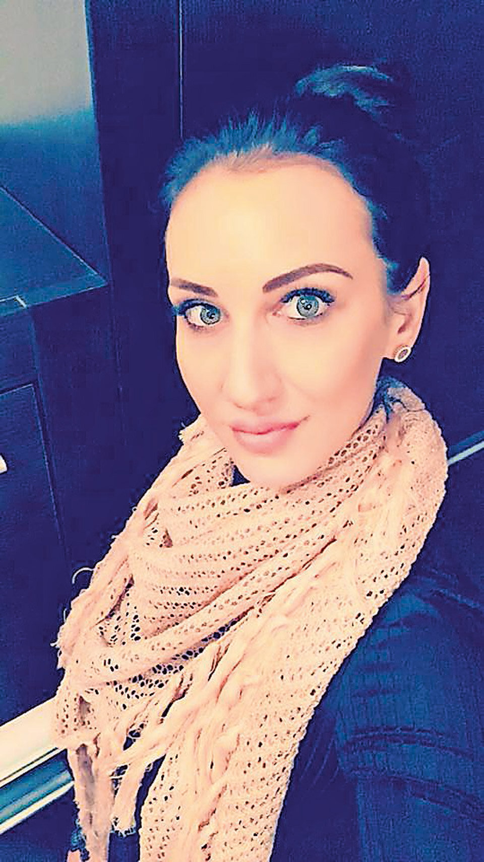 Beauty-Lady flehte Polizei um Hilfe an