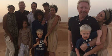 Boris Becker macht Urlaub mit Lilly & Sohn