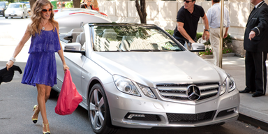 Hauptrollen für Mercedes & Maybach in SATC2