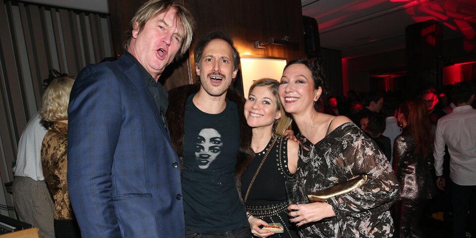 Detlev Buck, Michael Ostrowski, Hilde Dalik Ursula Strauss Berlinale Night UFA