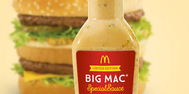 McDonald's verkauft geheime BigMac-Soße