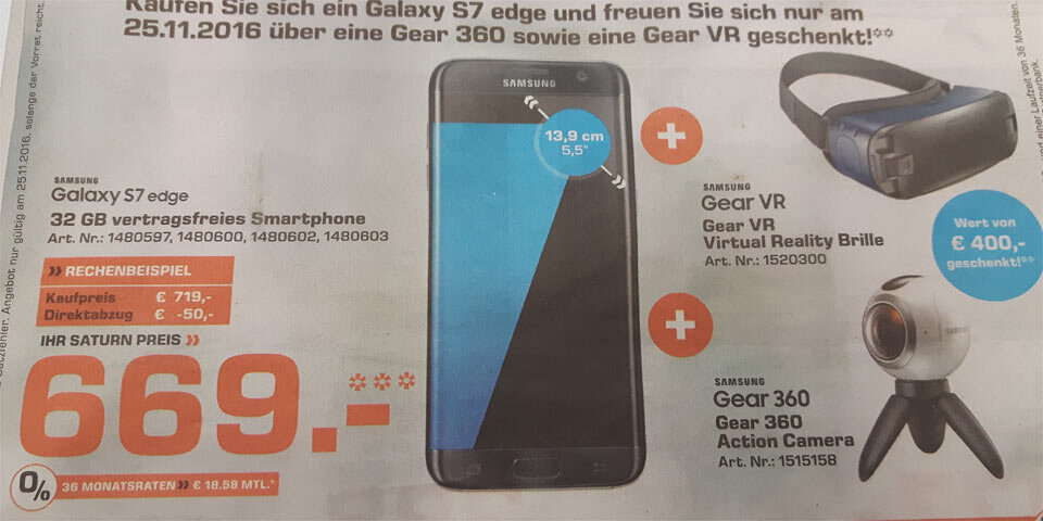 iPhone 6s, PS4 Slim & 4K-TV zum Kampfpreis