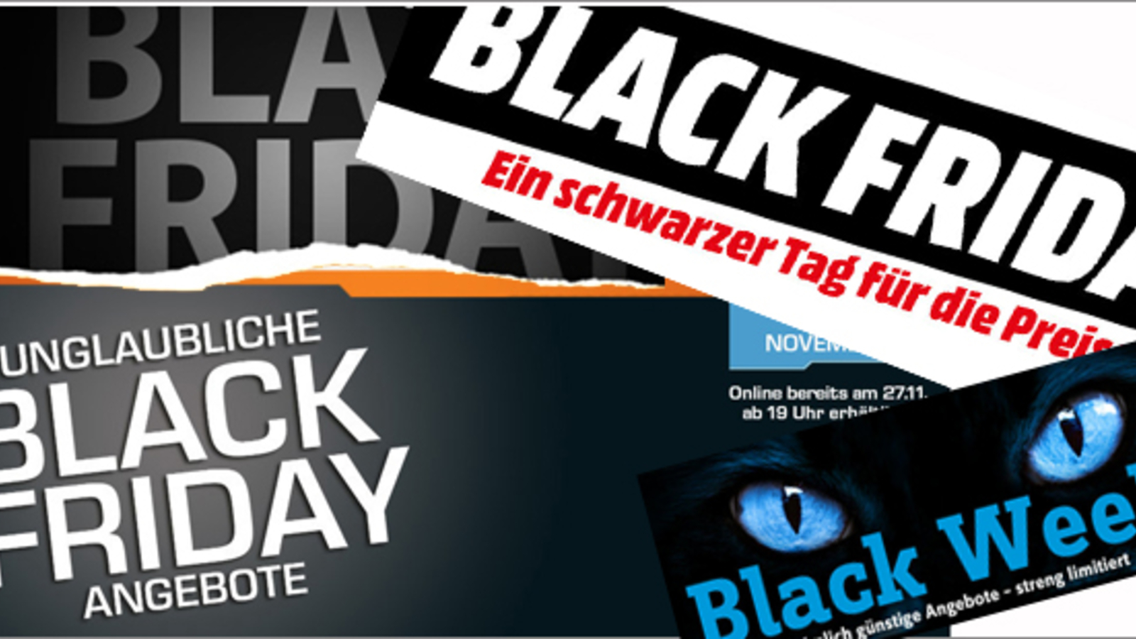 Black Friday Angebote bei Saturn, Mediamarkt & Co.