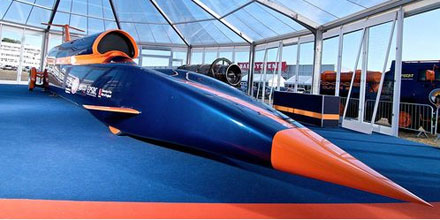 Bloodhound SSC: 1.600 km/h im Visier