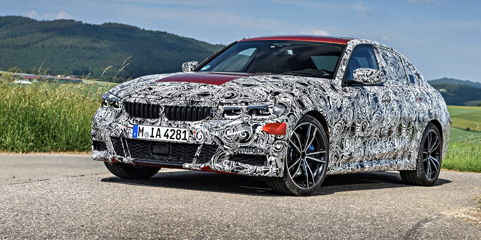 Hier fährt der völlig neue 3er BMW