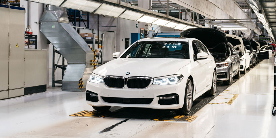 Erster BMW 5er lief in Graz vom Band