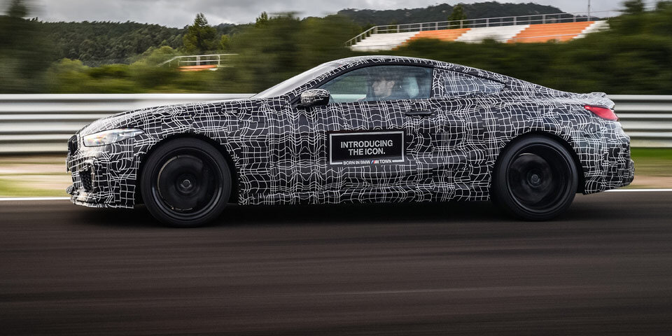 BMW lässt neuen M8 von der Leine