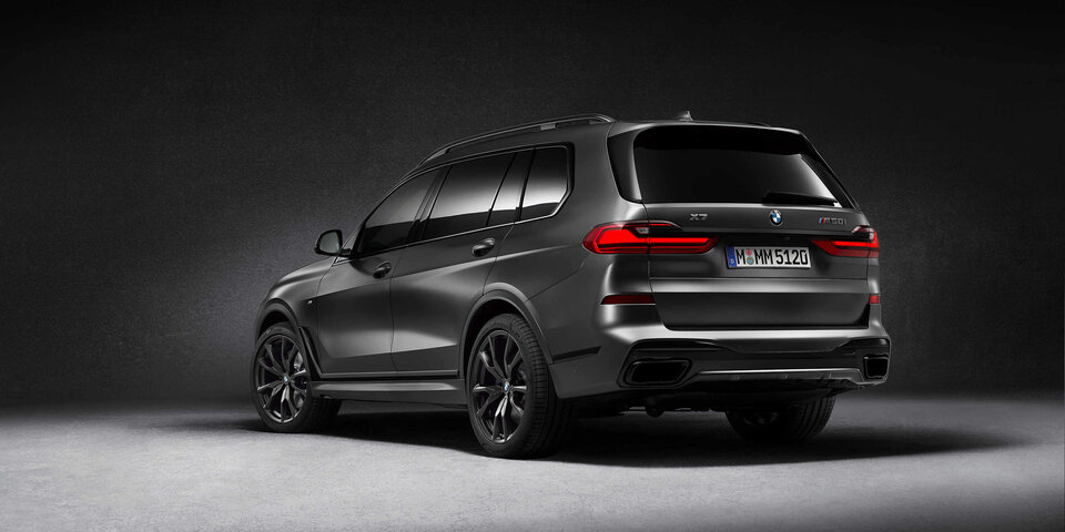 BMW X7 kommt als Edition Dark Shadow