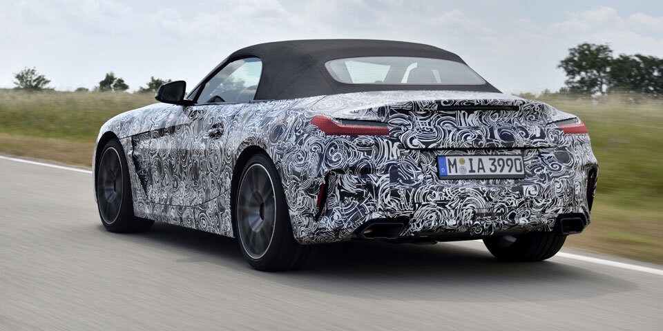 Hier fährt der neue BMW Z4 (Prototyp)