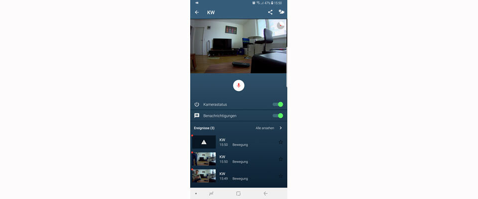 Bosch Smart-Home-Innenkamera im Test