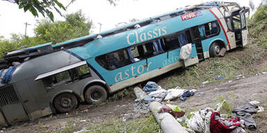 15 Tote bei Bus-Crash in Brasilien