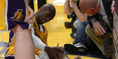 Pyrrhussieg für Lakers - Bryant verletzt