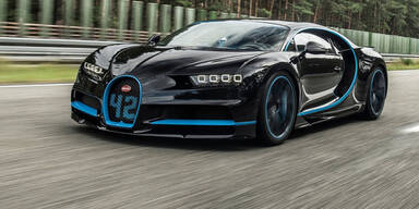 Bugatti Chiron mit neuem 0-400-0-km/h-Rekord