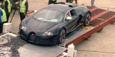 2-Mio.-Euro-Bugatti droht die Schrottpresse