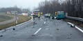 Frontalcrash auf S31-Umfahrung Eisenstadt