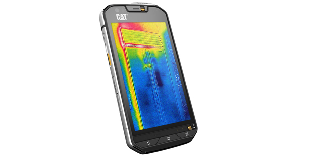 Smartphone mit Wärmebild-Kamera